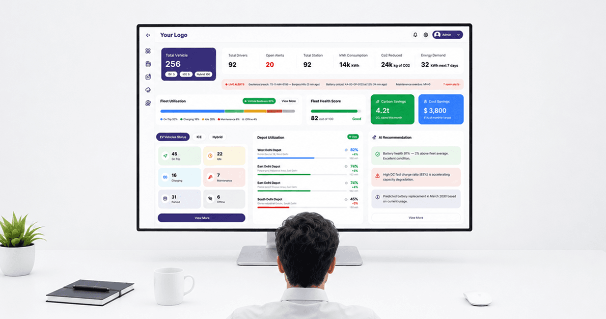 Gaadin AI unifies vehicle tracking, EV charging, battery and energy on one screen