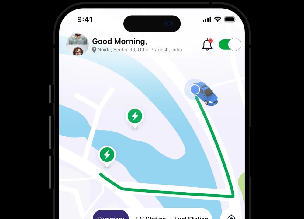 Gaadin AI route-aware charging for logistics vans and departure windows