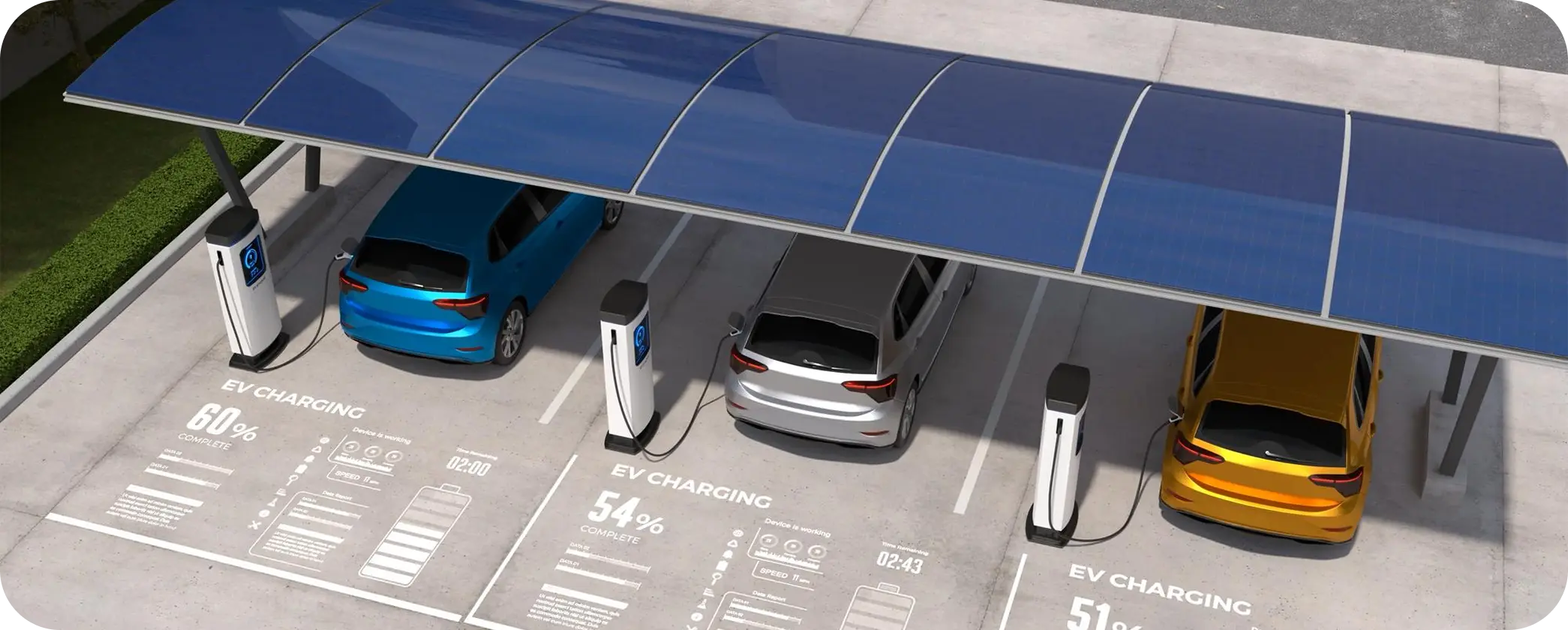 Property-branded EV charging network for a site CPO